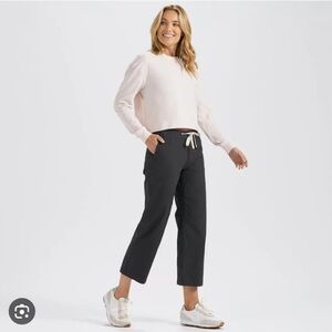 Vuori Ripstop Wide Leg Pants Charcoal
